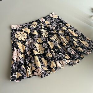 Free people 100% cotton floral skirt